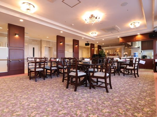 豪華なダイニングルーム