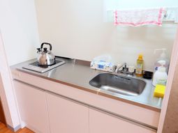 清潔なキッチンスペース