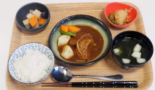 和風カレーランチの料理