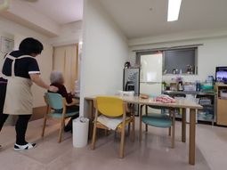 居室内の日常風景