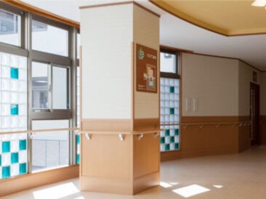 明るい廊下  