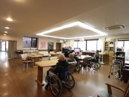 広々とした共有スペース
