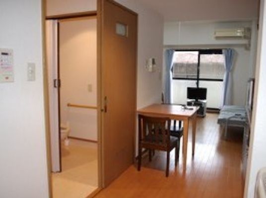 居室の清潔な一角