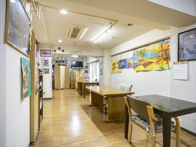 明るいダイニングルーム