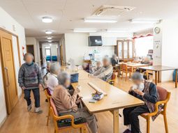 共有スペースの明るい風景