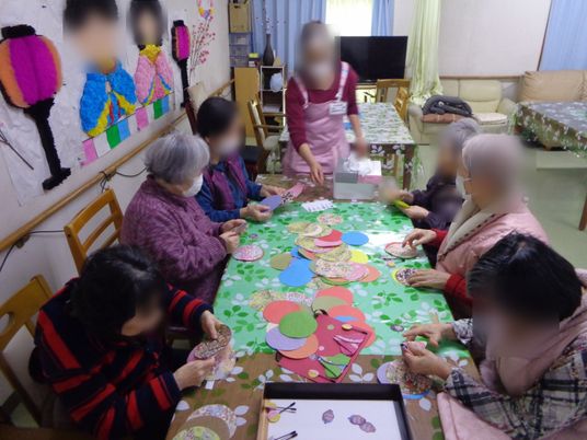 工作中の共有室  