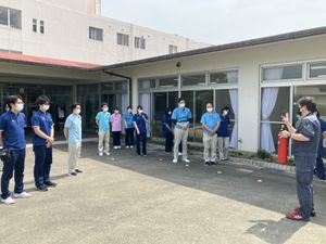 職員研修の集合  