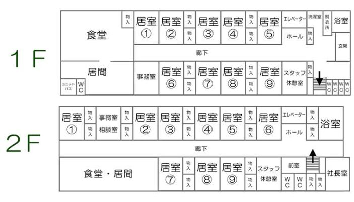 居室配置図