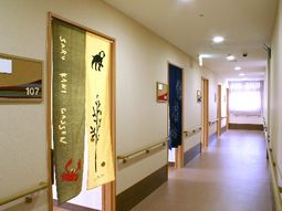 暖かみのある廊下