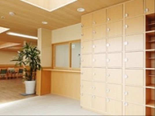 広々としたエントランス