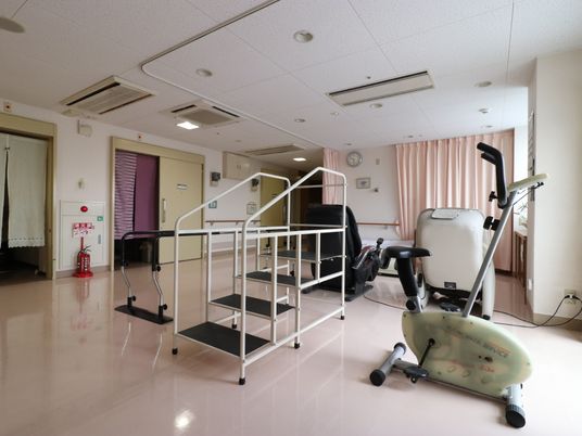 機能訓練室の一角