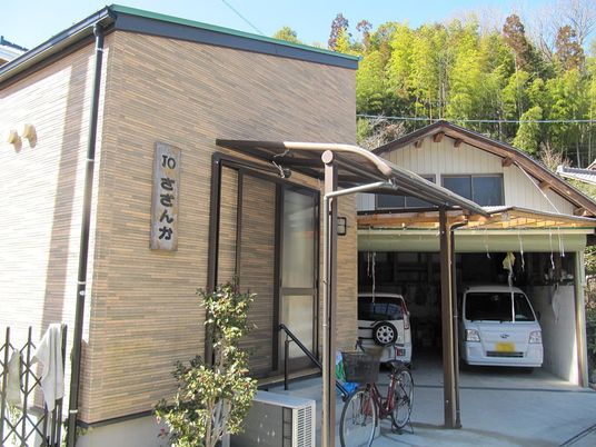 ゆったりとした外観