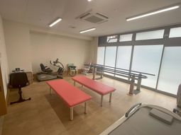リハビリ設備が整う部屋