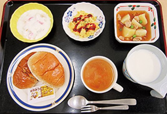 バラエティ豊かな食事