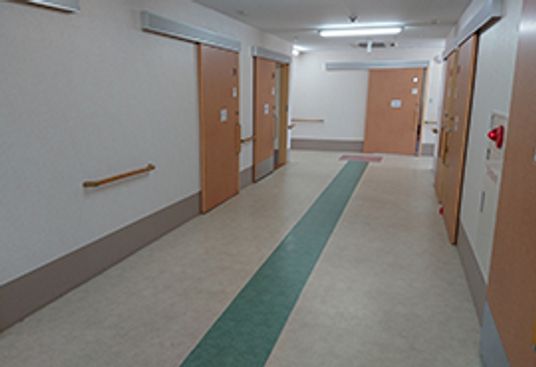 落ち着いた廊下