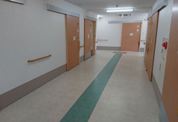落ち着いた廊下