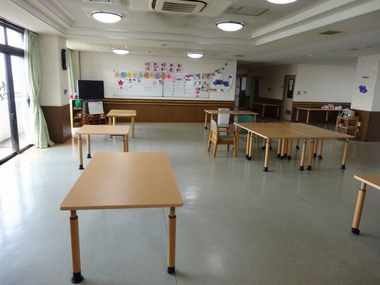 自然光の広がる空間