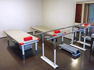 訓練機器がある部屋