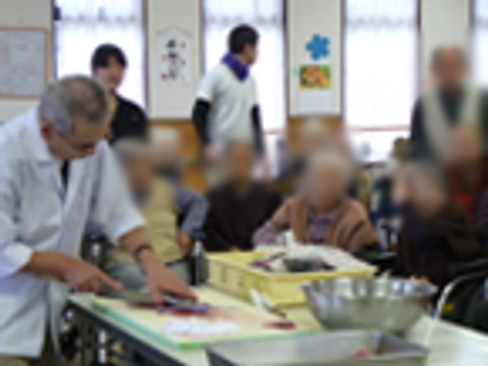 料理の実演教室
