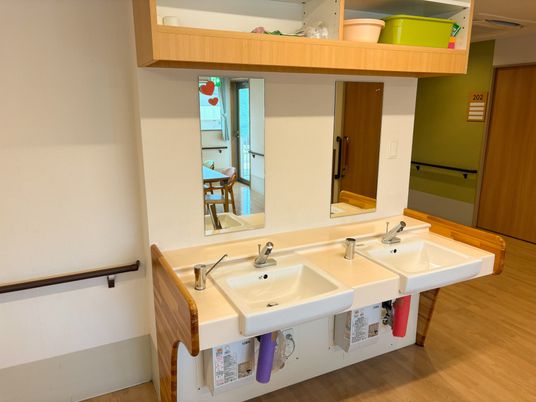 洗面所の様子
