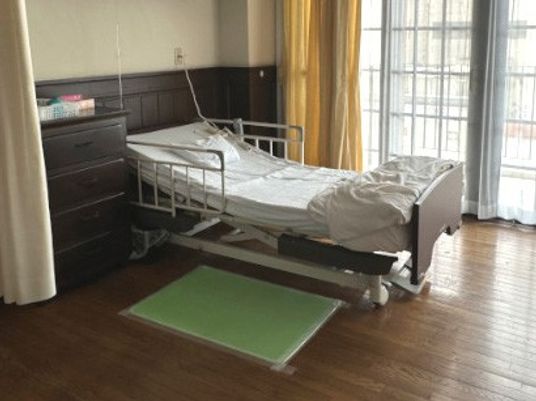 自然光が差し込む居室