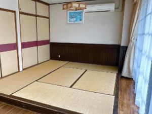 自然光が入る和室
