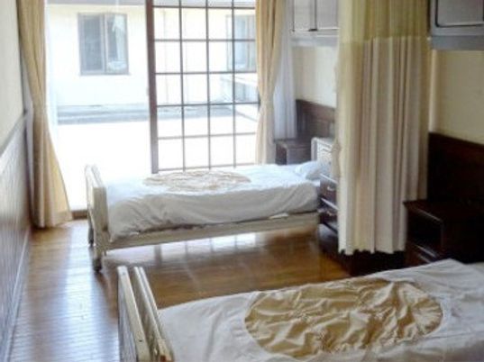 開放的な二人部屋