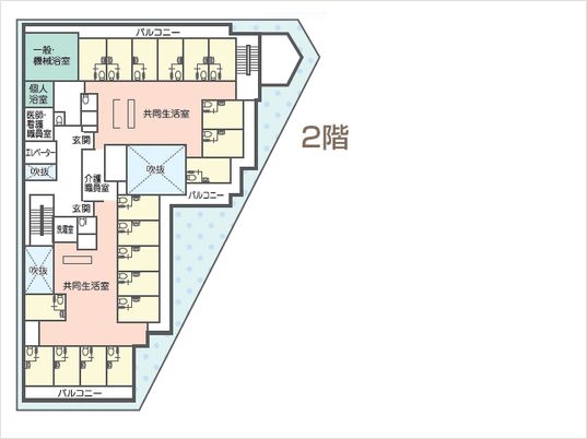 生活空間の見取り図