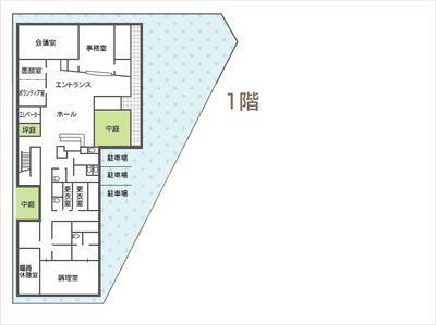 施設のフロア図