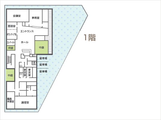 施設のフロア図