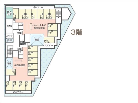 3階間取り図