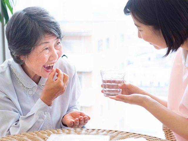 笑顔溢れる介護の場