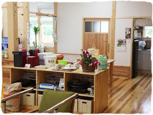 自然光が入るキッチン