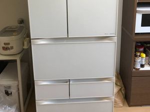 収納棚のあるキッチン  