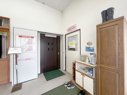エレベーター前の様子