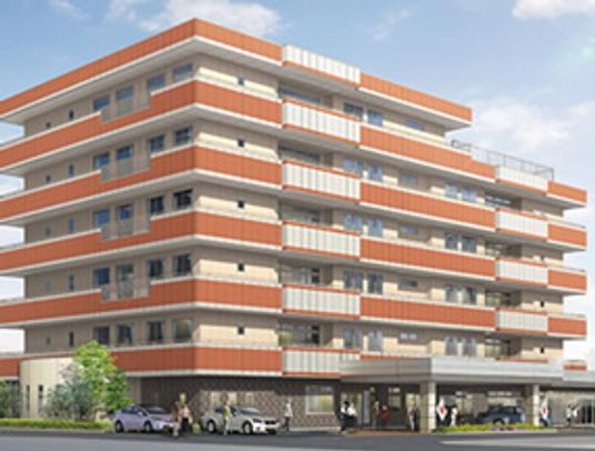 モダンな建物の外観