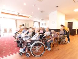 居室でのケアシーン