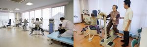 広々とした機能訓練室