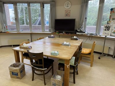 広々としたラウンジ