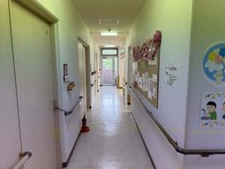 明るい廊下