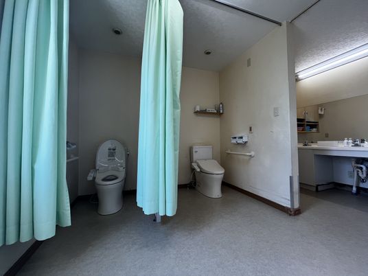 余裕のあるトイレ空間