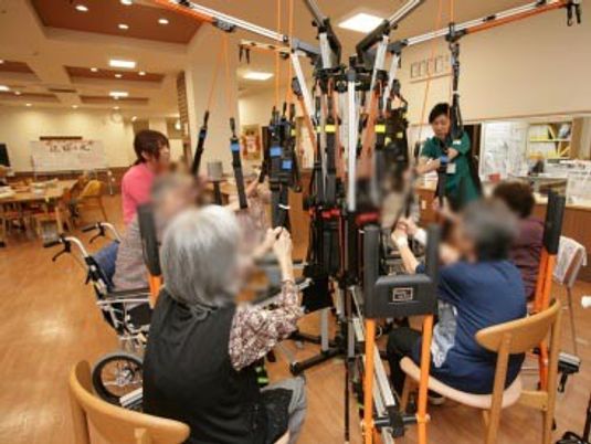 機能訓練中の様子