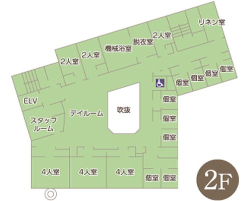 施設の間取り図