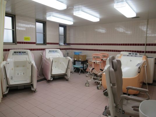 設備が整った浴室