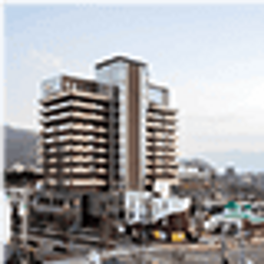 高層の建物の外観