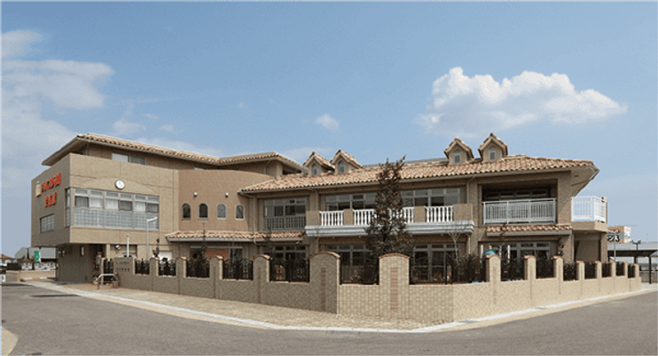 開放感のある外観