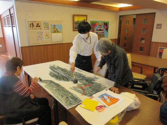 アート活動の様子