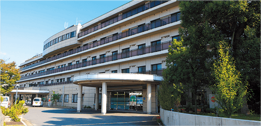 大きな建物の外観