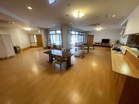 明るい空間のラウンジ