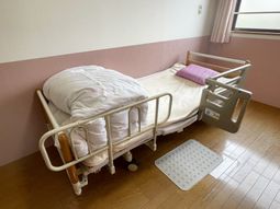 ベッドが配置された部屋